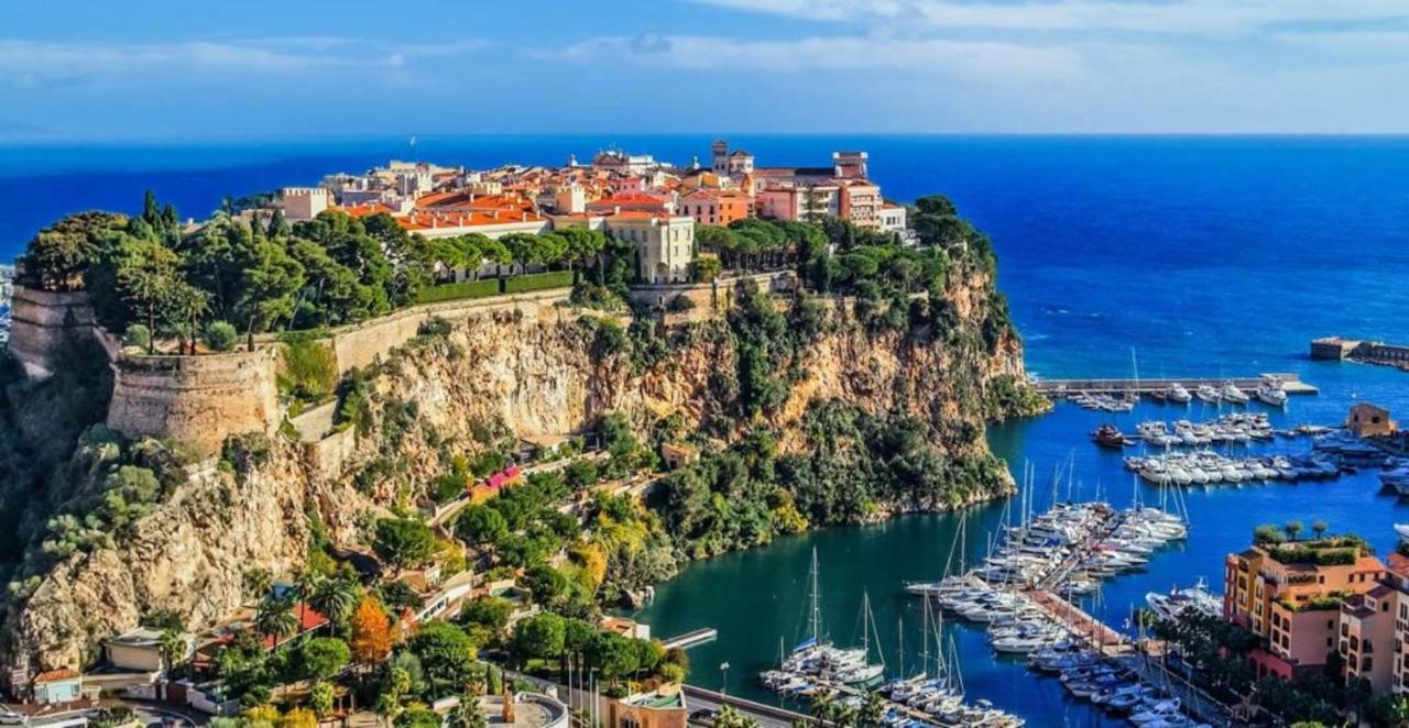 ボーソレイユLuxurious Flat At 5 Min By Walk To Monaco, Free Parking And Sea Viewアパートメント エクステリア 写真